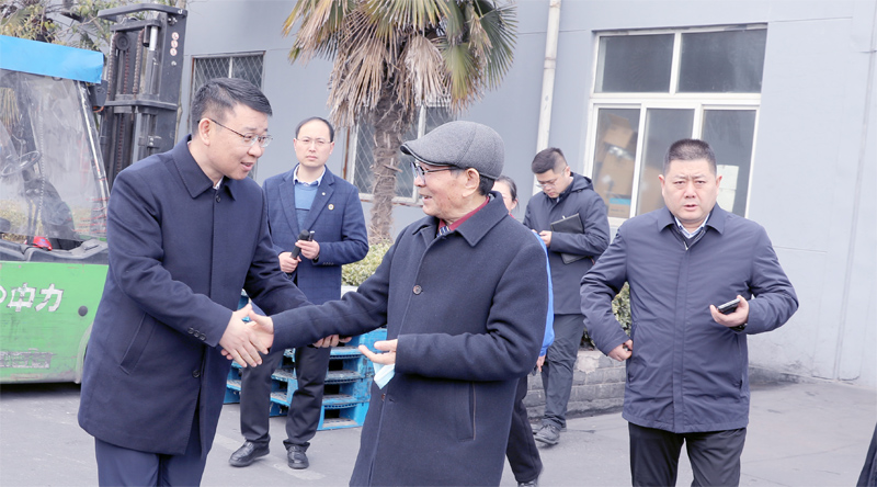 夏市長一行蒞臨江昕科技視察指導   為企業發展注入強勁動力